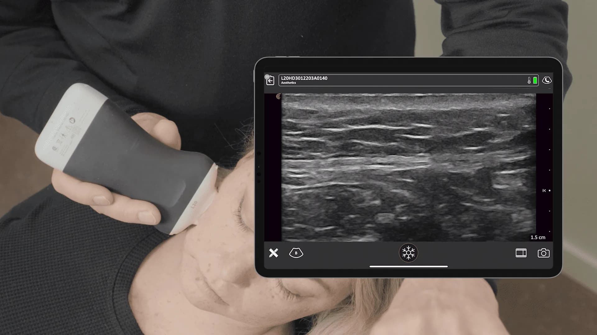 Assess patients for skin treatments