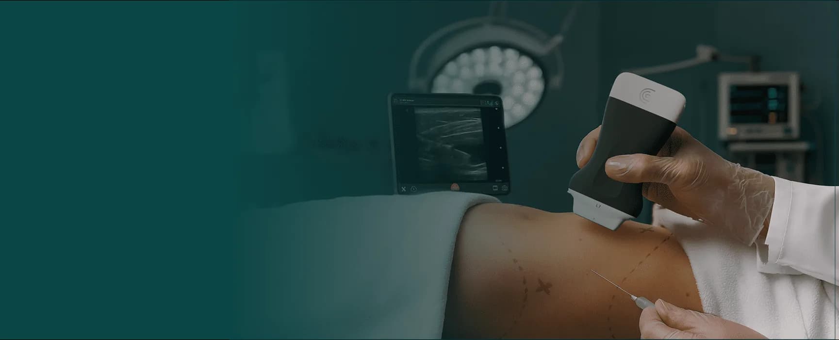 Chirurgie plastique avec échographie Clarius
